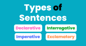 Types of sentences in English